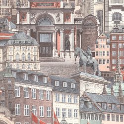 10616-03 Артекс Копенгаген обои флизелиновые 1,06*10м/6